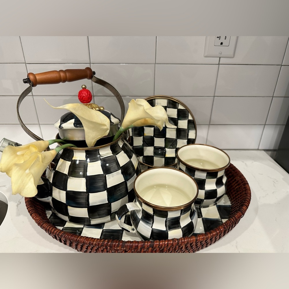 McKenzie Childs tea set